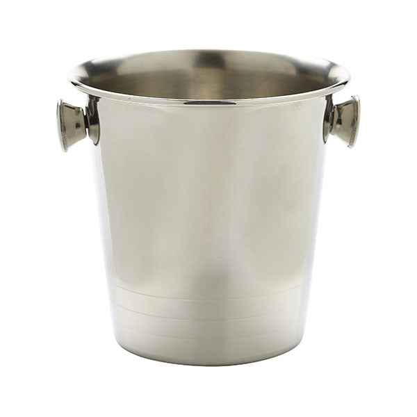 Seau à glace inox Genware EU 1 L, photo fournisseur sur fond blanc