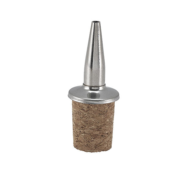 Bouteille bitter avec bouchon chrome Beaumont, photo fournisseur sur fond blanc