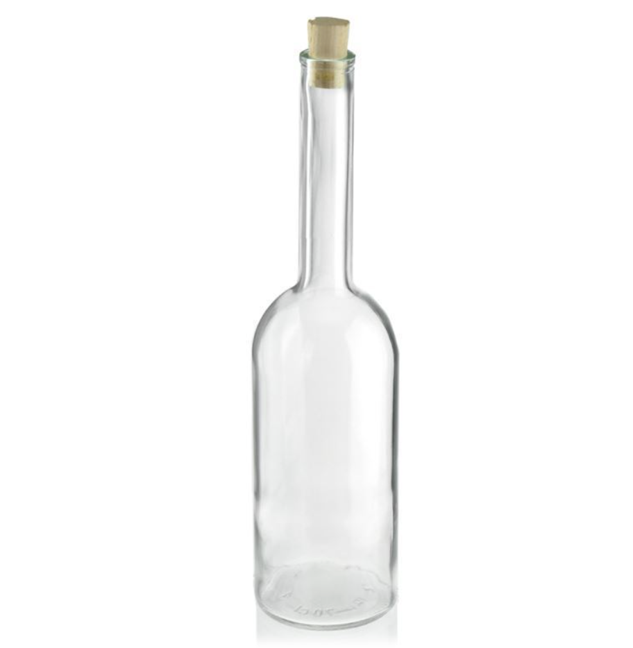 Bouteille de service en verre clair Opera Classico 70 cl, photo fournisseur sur fond blanc