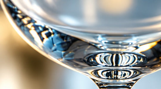 Coupette Arcoroc Elegance 16 cl, gros plan sur le pied