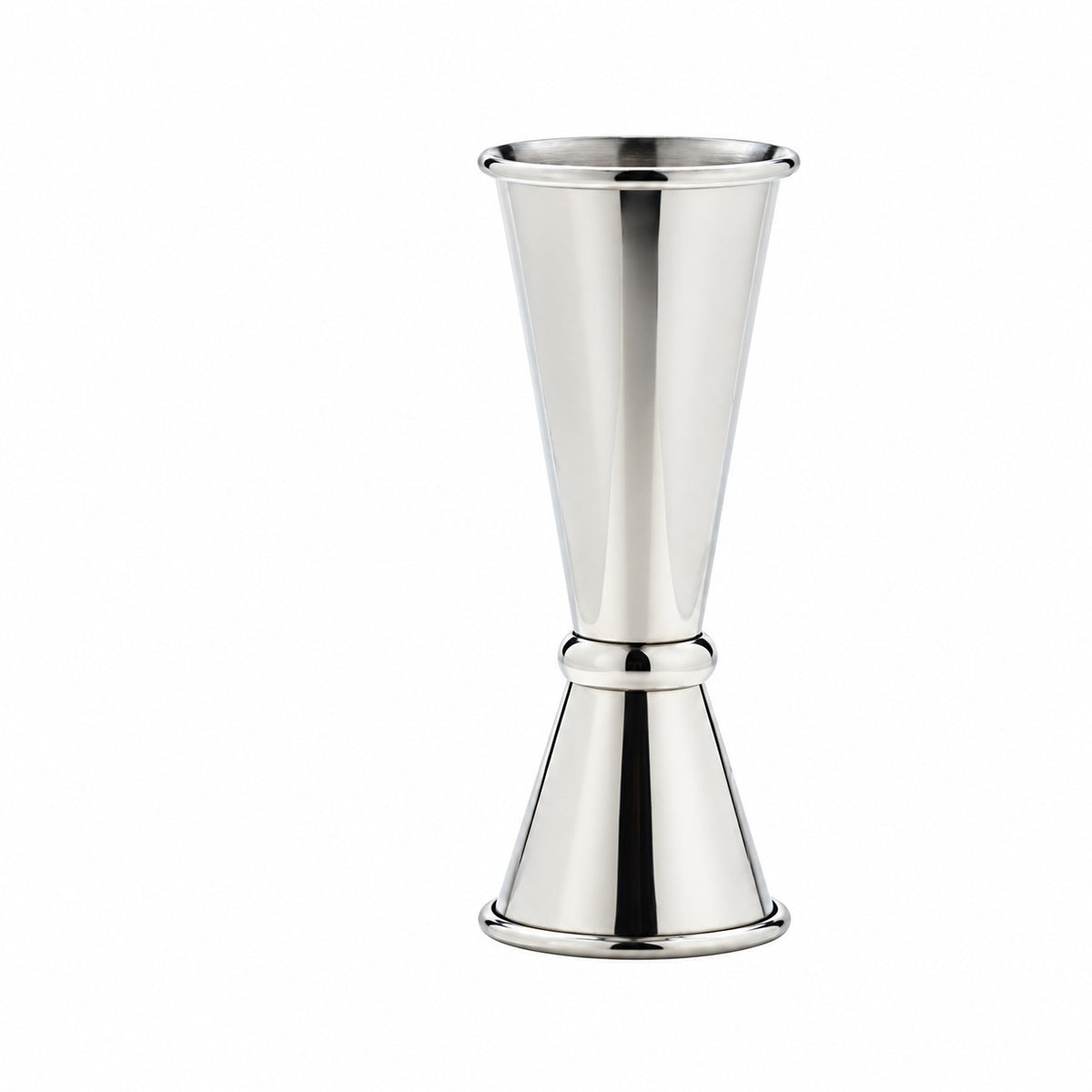 Jigger Genware EU 25/50 ml, vu de face sur fond clair
