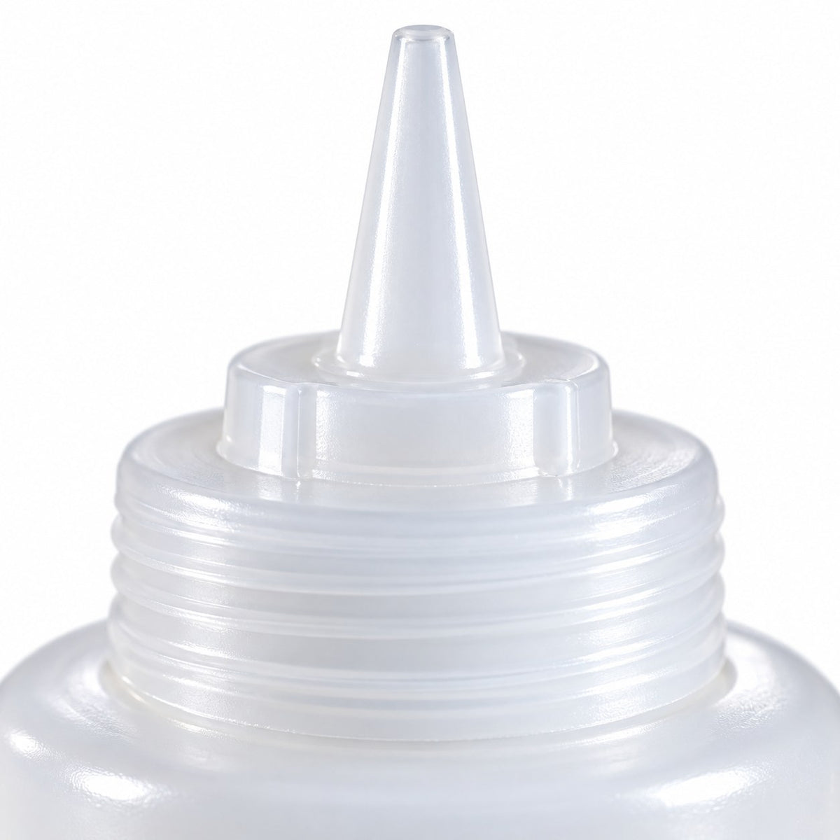Squeeze bottle Vogue col normal 100 cl, gros plan sur le bouchon verseur