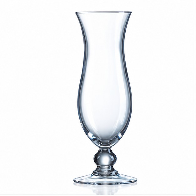 Hurricane Arcoroc 44 cl, vu de face sur fond clair