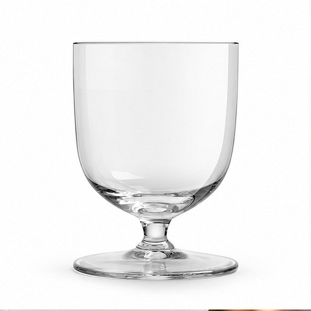 Verre à pied Libbey Levitas Rocks 27 cl, vu de face sur fond blanc