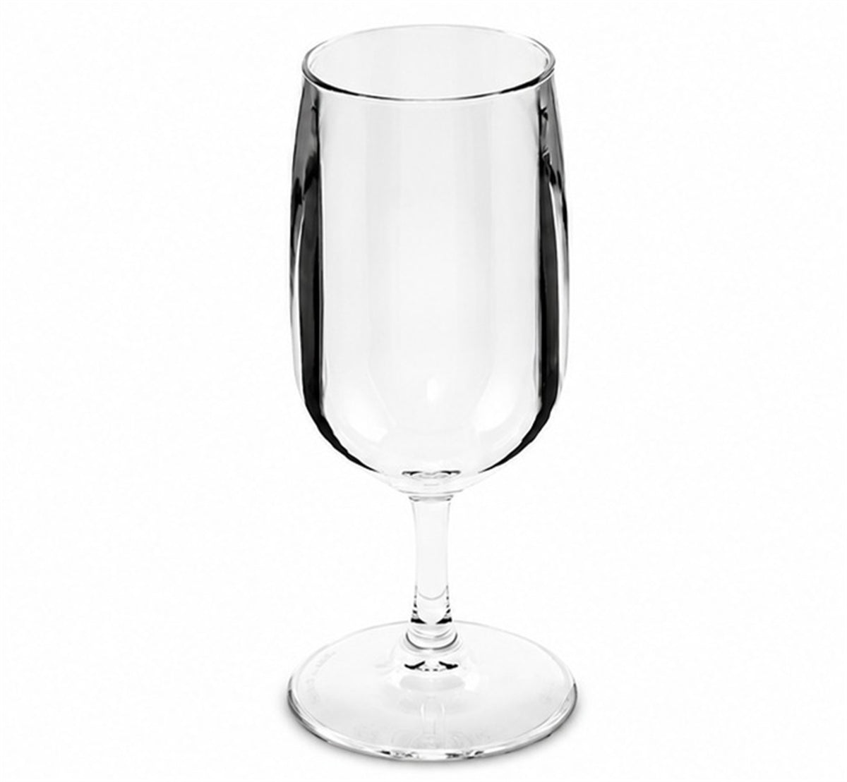 Verre à vin RBdrinks Incassable 18 cl, vu de face sur fond clair