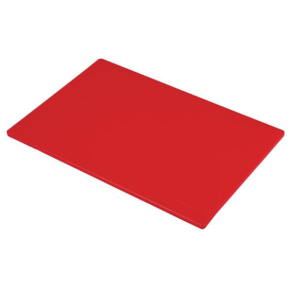Planche à découper - 450*300*12 - Rouge - Hygiplas