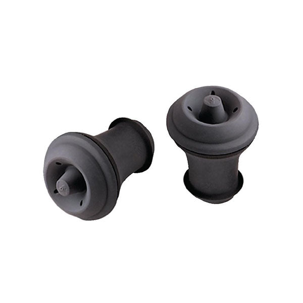 Lot de 2 bouchons - Noir - Vacu vin