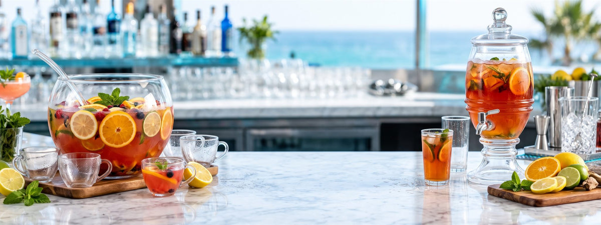 Fontaines / PunchBowl : matériel et verrerie de bar professionnels BWA pour CHR, hétels et restaurants