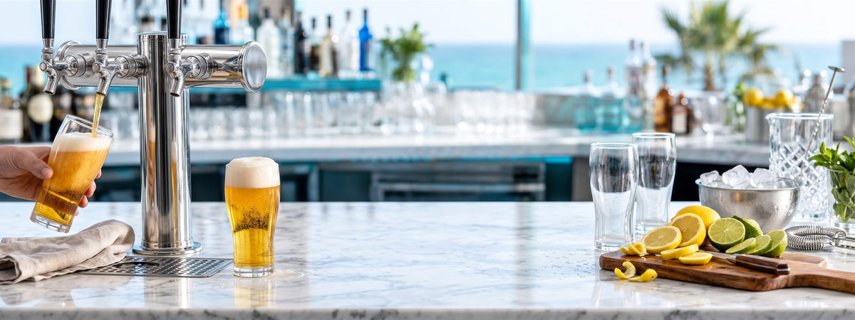 Tirage Pression : matériel et verrerie de bar professionnels BWA pour CHR, hétels et restaurants