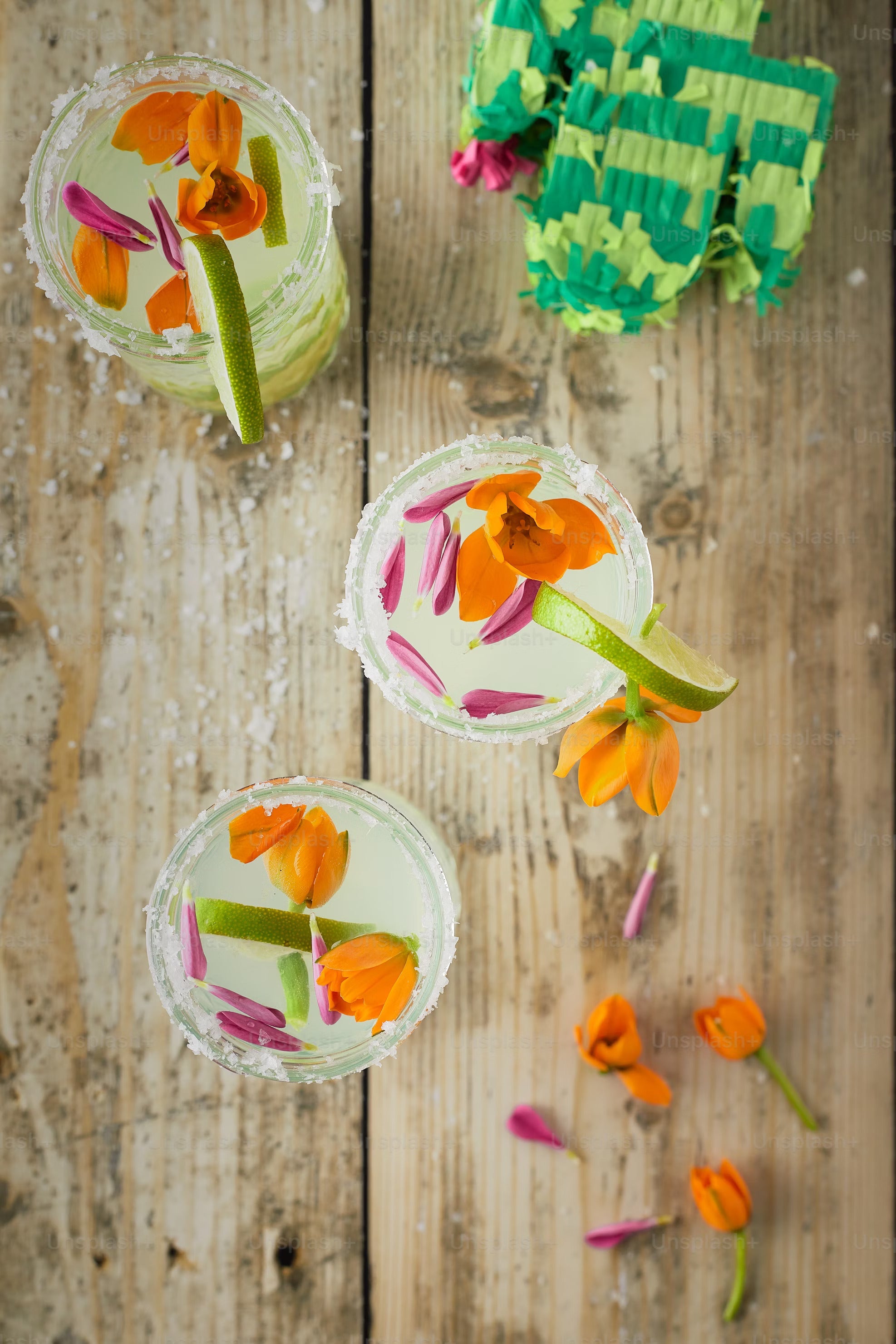 Garnish - Fleurs de Pensée - mélange -200 feuilles