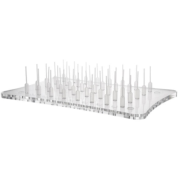 Support Gastro for straight pipettes - 53 x 32,5 cm - agujero Ø1 cm -