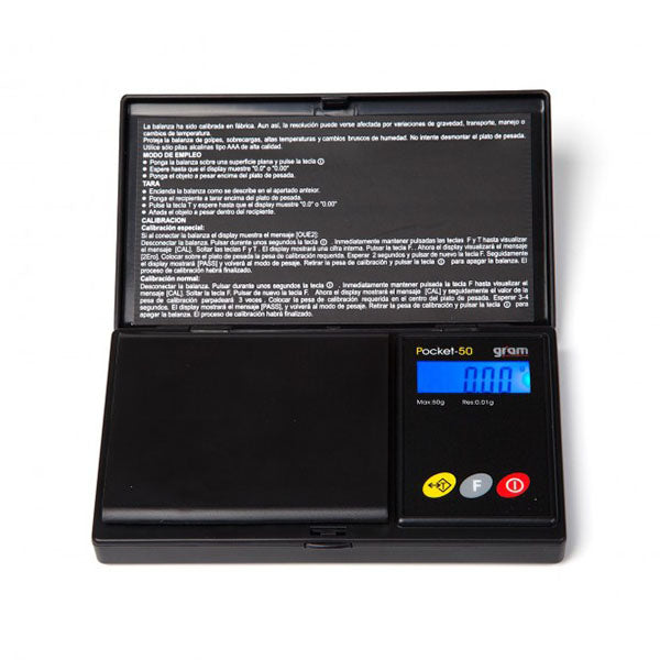 Balance Electronique - Précision 0,01g - Noire -