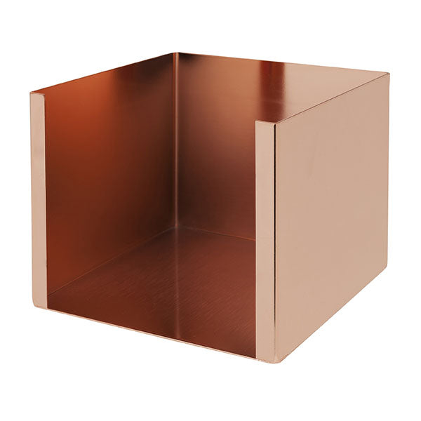 Conteneur de serviettes - 1 compartiment - Cuivre -