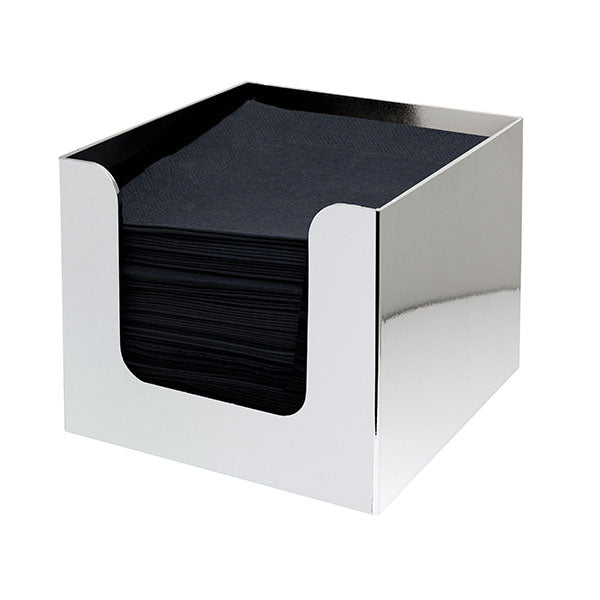 Conteneur de serviettes - 1 compartiment - Inox -