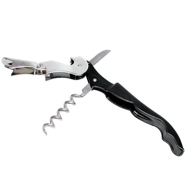 Ouvre bouteille - 18cm - Noir -