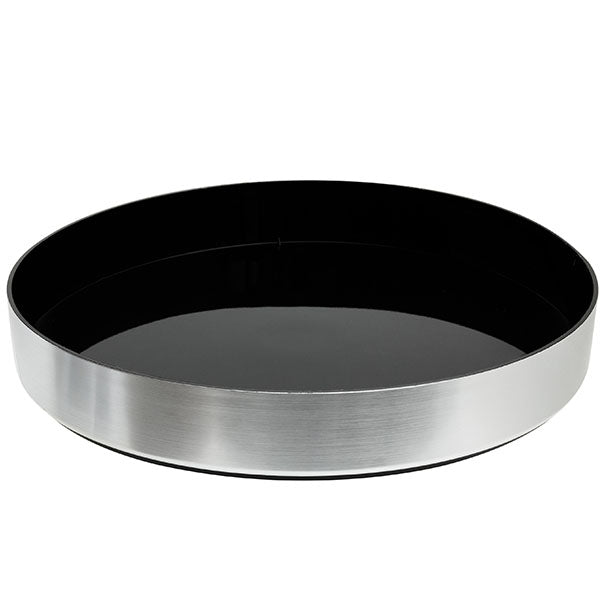 Plateau de service - 33cm - Alu effect -