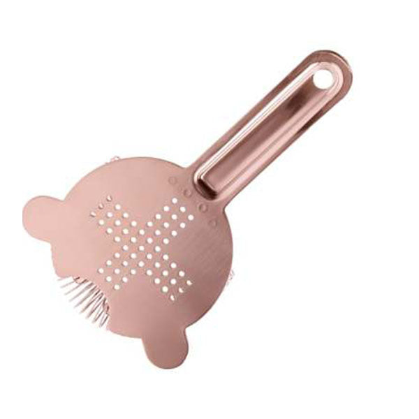 Baron - 2 crochets - Strainer - Or rose - Ø8cm - Yukiwa