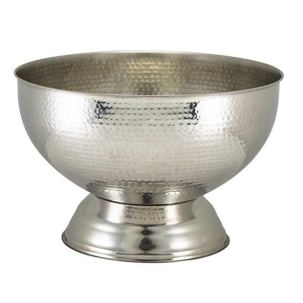 Vasque à champagne - 13L martelée - Inox -