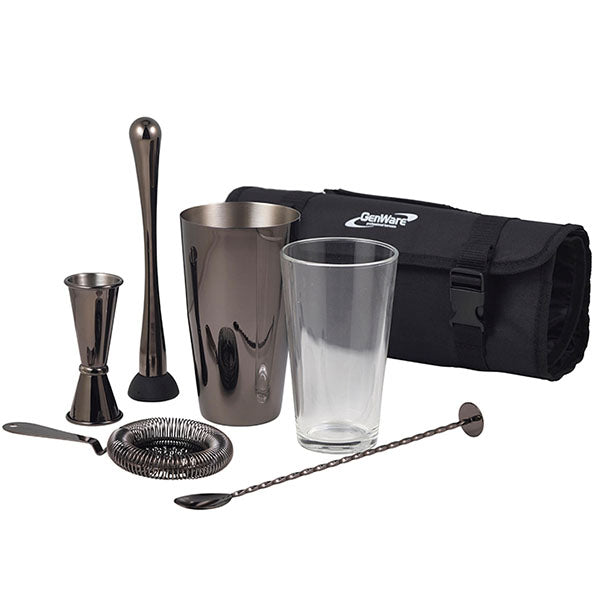 Kit + malette - 7 pièces - Gun Metal Black -