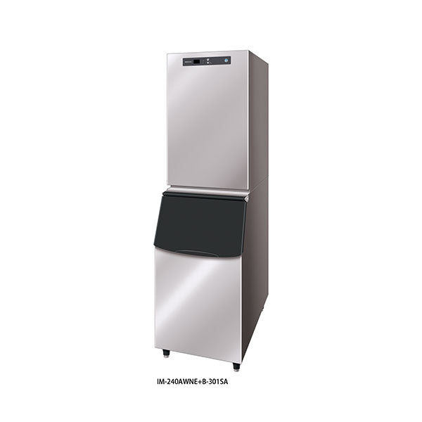 Machine à glace - Glacon 28x28x32 - stock 217kg - production 24h 235kg - Hoshizaki