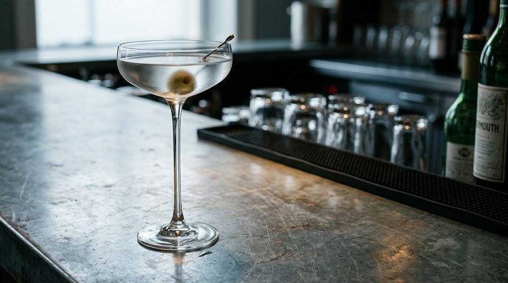 Coupe Savage sur un comptoir de bar, illustration des grands bars du monde devenus des marques