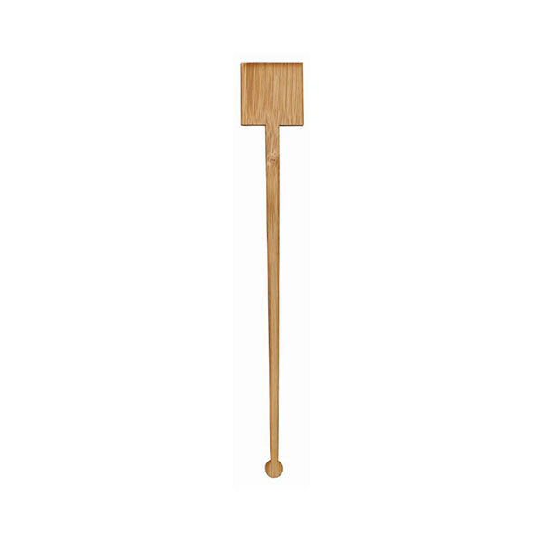 Agitateurs bambou embout carré Oxstal 17 cm, lot de 100, photo fournisseur sur fond blanc