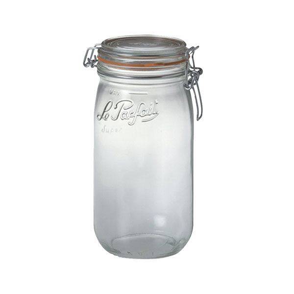 Bocal hermétique Lebrun Parfait 1,5 L, photo fournisseur sur fond blanc