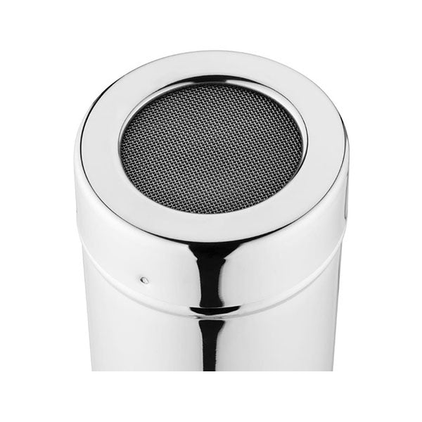 Saupoudreuse inox Vogue maille fine 27 cl, photo fournisseur sur fond blanc