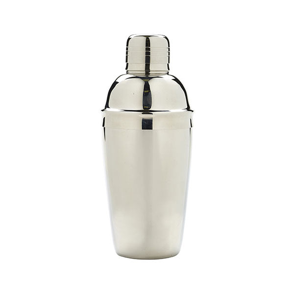 Shaker 3 pièces Genware EU Cobbler 50 cl, photo fournisseur sur fond blanc