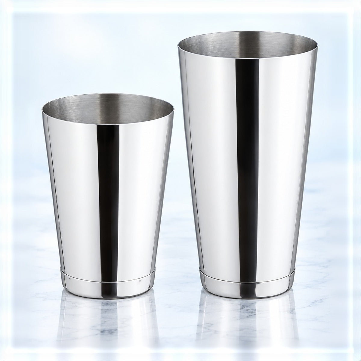 Boston shaker Classique Non Lesté 53 cl, vu de face sur fond clair
