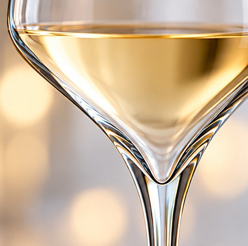 Verre à vin Luigi Bormioli Supremo 55 cl, gros plan sur le fond de la coupe