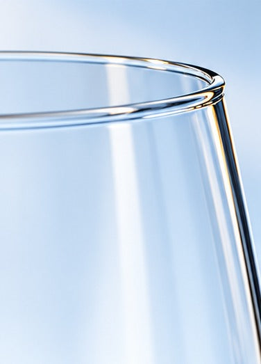 Verre à vin Arcoroc Domaine 27 cl, gros plan sur le bord