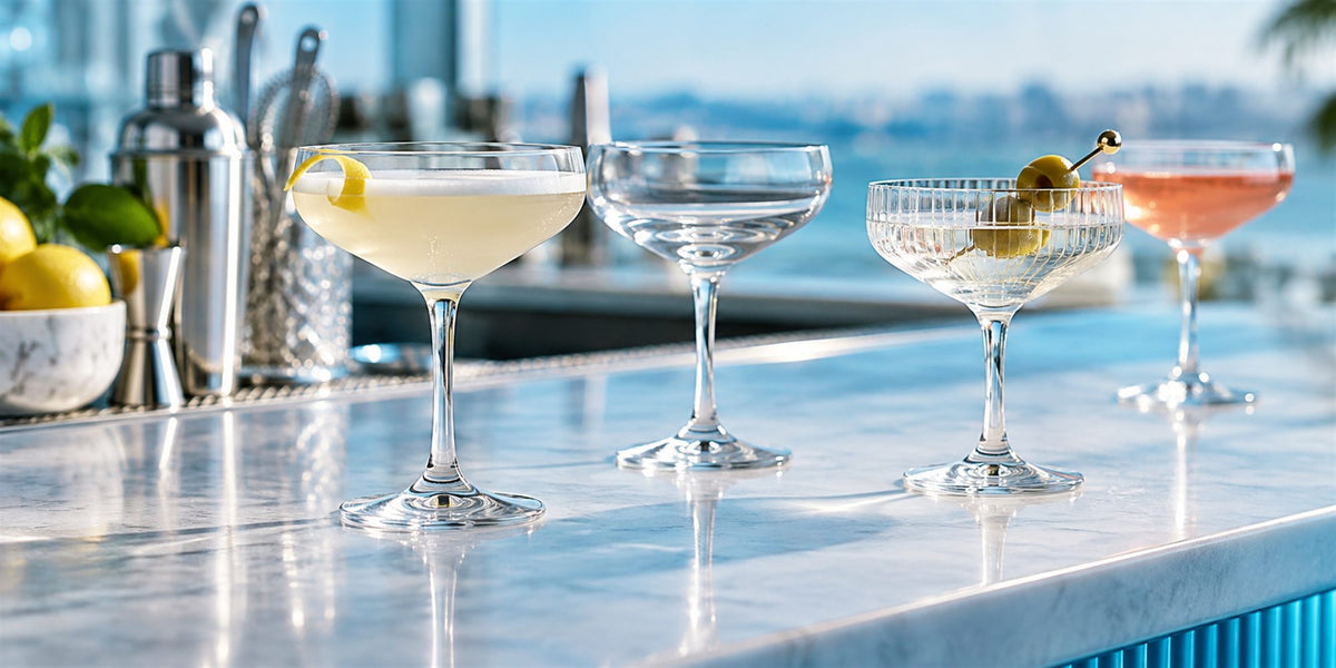 Coupettes à cocktail professionnelles BWA pour CHR, hôtels et restaurants