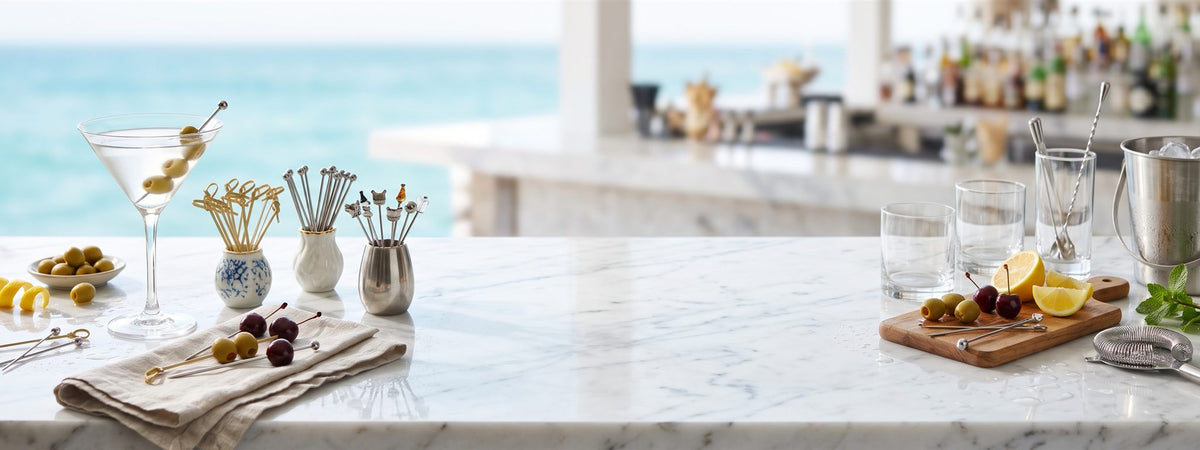 Piques à cocktail : matériel et verrerie de bar professionnels BWA pour CHR, hétels et restaurants