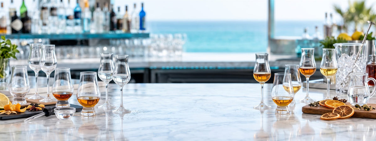 Verres de dégustation : matériel et verrerie de bar professionnels BWA pour CHR, hétels et restaurants