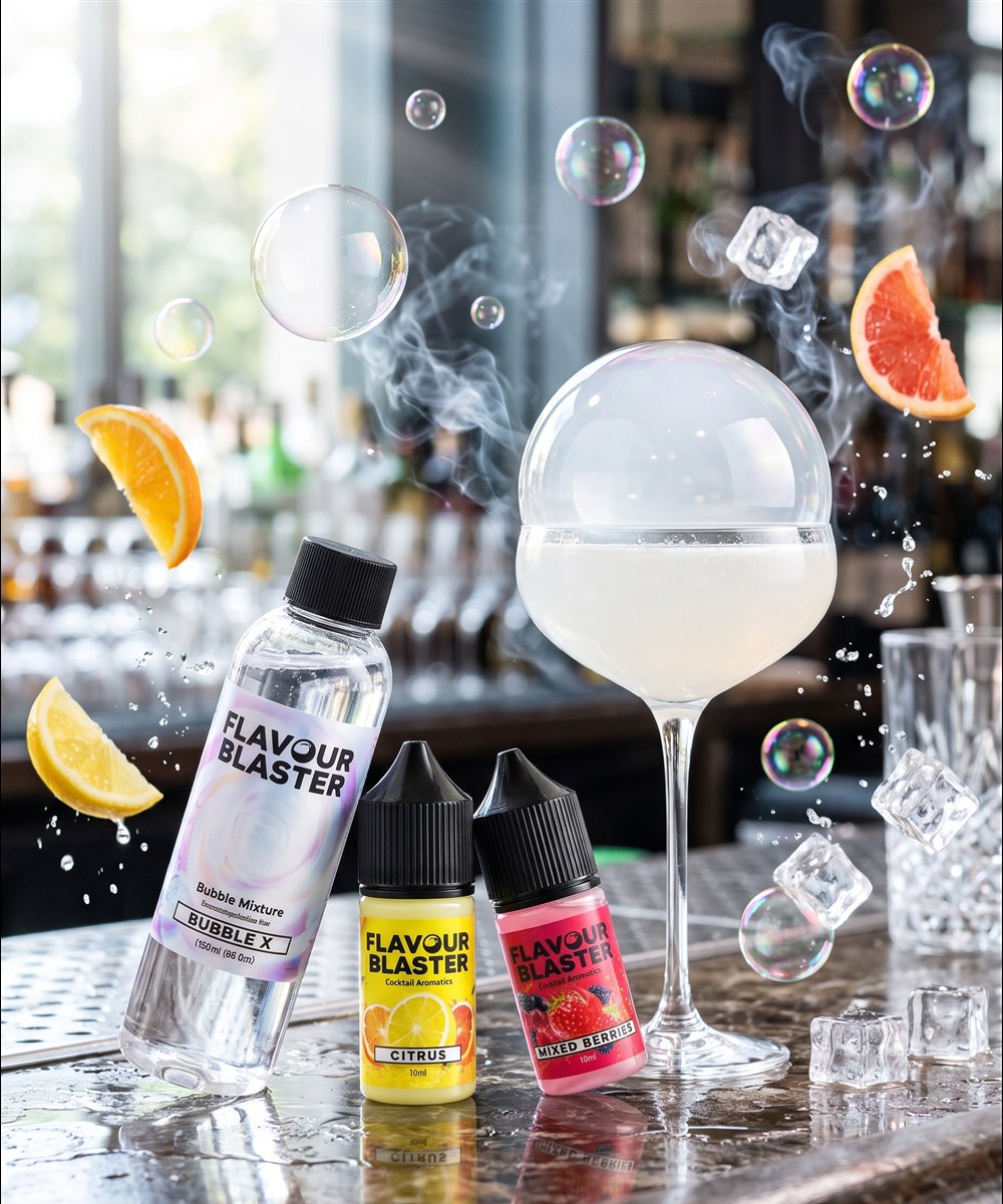 Flavour Blaster : recharges Jet Chill pour cocktails, sélection ATTITUDE BWA