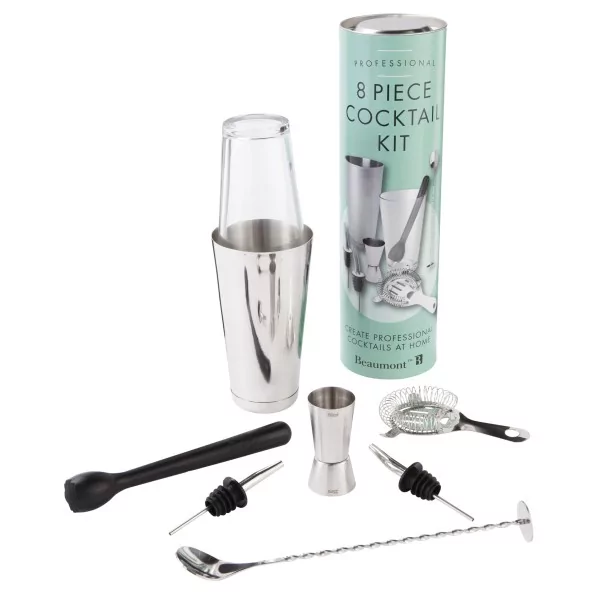 Kit à cocktail - 8 pièces  - Inox