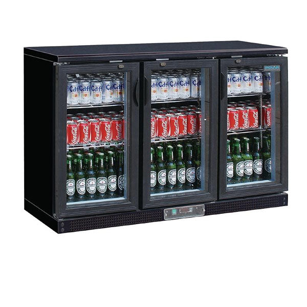 Arrière bar réfrigéré - 273 bouteilles - 3 portes - Polar
