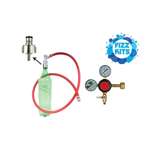 Kit Carbonatation - avec une bouteille de gaz de 5lb - KegConnection - KegConnection